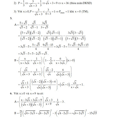 Các Chuyên Đề Bồi Dưỡng Học Sinh Giỏi Đại Số Lớp 9