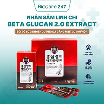 Nhân sâm linh chi kết hợp Beta-Glucan 2.0 Extract