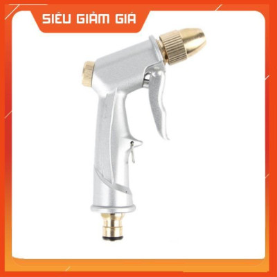 Bộ dây vòi xịt nước rửa xe, tưới cây . tăng áp 3 lần, loại 7m, 10m 206701 đầu đồng, cút,nối vàng + tặng mở chai