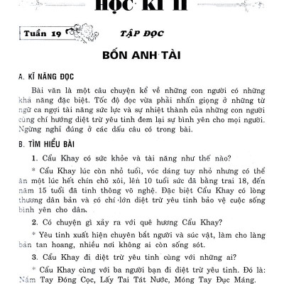 Giải Bài Tập Tiếng Việt Lớp 4 Tập 2