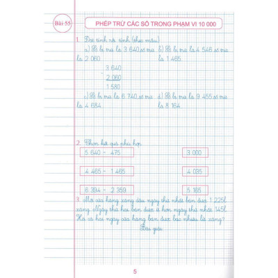 Sách - Vở Ô Li Bài Tập Toán Lớp 3 - Quyển 2 - Dùng Kèm SGK Chân Trời Sáng Tạo - Hồng Ân
