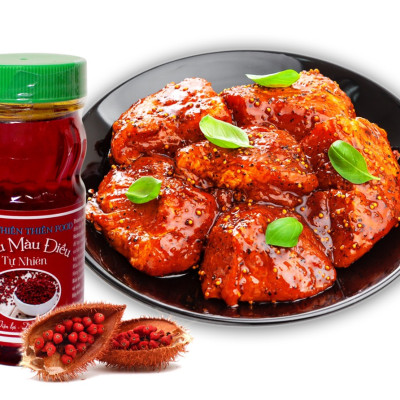 COMBO 6 CHAI DẦU MÀU ĐIỀU THIÊN THIÊN FOOD 100ML TẠO MÀU