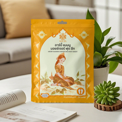 Miếng dán ngải cứu thải độc bàn chân AREBY Thái Lan 10 miếng/túi