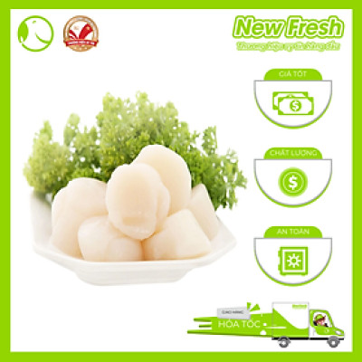 Cồi Sò Điệp Mỹ Size Lớn - Túi 500 Gram
