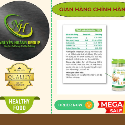 Combo :5 Hộp Yến Mạch nguyên chất 100% Úc 800g Xuân An( Tặng YM 350g)