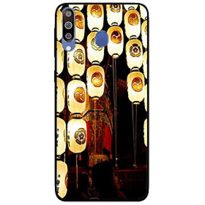 Ốp lưng dành cho Samsung Galaxy M30 mẫu Phố Đèn Lồng