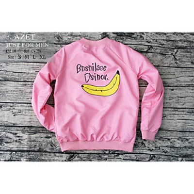 Áo Khoác Dù Azet In Hình Chuối Banana – Just for Men