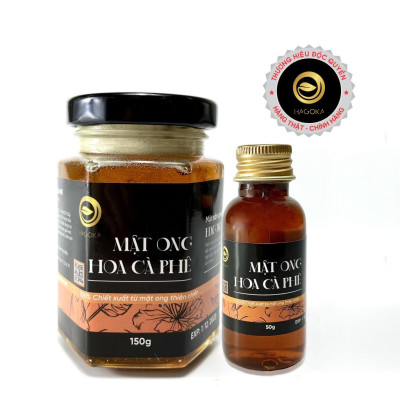 Mật ong nguyên chất hoa cà phê loại 150g (lọ thủy tinh)
