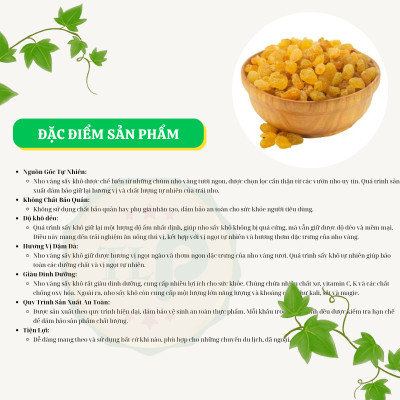 NHO VÀNG SẤY TÂN LỘC PHÁT HŨ 250G