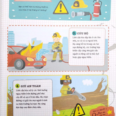 Tủ Sách Giáo Dục Stem: Lính Cứu Hỏa Tập Sự