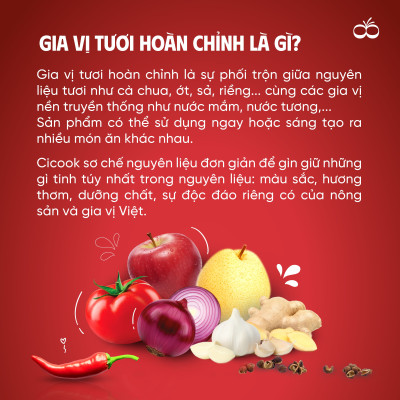 Combo 3 Lon Xốt Lẩu Chua Cay Cicook, Ngon Chuẩn Vị Không Cần Thêm Gia Vị 370g *3
