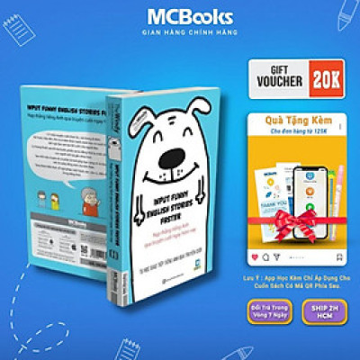 Sách - Input Funny English Stories Faster - Nạp Thẳng Tiếng Anh Qua Truyện Cười Ngay Hôm Nay - MCBooks