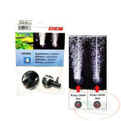 Đầu sủi oxy Eheim Air Diffuser điều chỉnh bọt khí oxy mịn lớn nhỏ