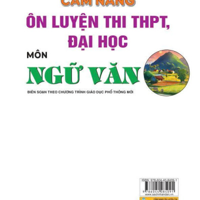 Sách - Câm Nang Ôn Luyện Thi THPT, Đại Học - Môn Ngữ Văn