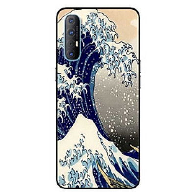 Ốp lưng dành cho Oppo Reno 3 Pro mẫu Sóng Biển Nhật