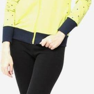 Áo Khoác Nữ Chấm Bi Phúc An 4033_xanhChuoi