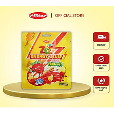 Kẹo dẻo Zoo Bibica 24g Vị Cola tự nhiên và tăng lực siêu cuốn