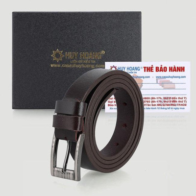HP5147-48-49 - Dây thắt lưng nữ Huy Hoàng bát gài 2,5P màu da bò, đen, nâu