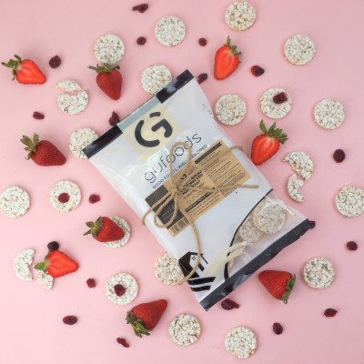 Snack gạo lứt ngũ cốc nguyên hạt GUfoods - Không đường, Không chiên dầu, Không gluten, Thanh đạm, Lành mạnh, Phù hợp Eat clean, Ăn vặt healthy, Tiện lợi, Thuần chay