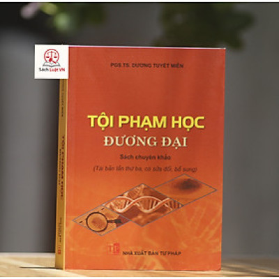 Tội phạm học đương đại (tái bản lần thứ hai, có sửa đổi, bổ sung)