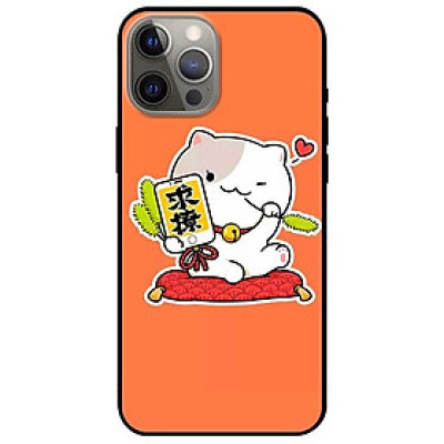 Ốp lưng dành cho Iphone 12 Promax mẫu Mèo Vui Vẻ