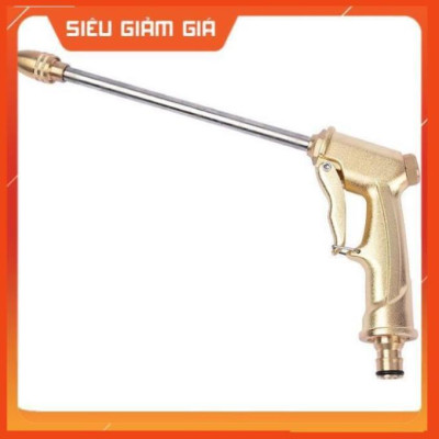 Bộ dây vòi xịt nước rửa xe, tưới cây .tăng áp 3 lần,loại 7m,10m 206701-2 đầu đồng,cút,nối nhựa đen