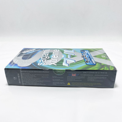 Bao Cao Su Hương Bạc Hà The Mát Sagami Spearmint Nhật Bản (10 chiếc) + Bao Cao Su Power Men 1 Chiếc - Hàng Chính Hãng 100% - Che Tên Sản Phẩm - Shop Adam