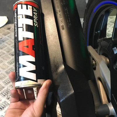 CHAI XỊT DƯỠNG BÓNG VÀ BẢO VỆ BỀ MẶT SƠN NHÁM LUBE71 MATTE SPRAY 600ML (NÂU)