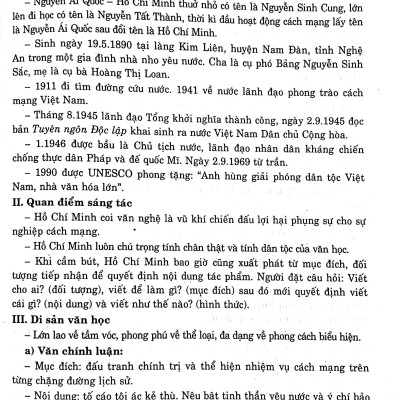 Những Bài Làm Văn Hay 12