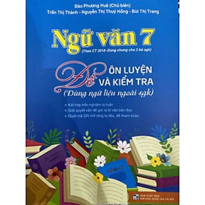 Sách- Đề ôn luyện và kiểm tra Ngữ văn 7