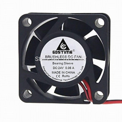 1 Cái Quạt Tản Nhiệt 4015 4cm 40mm X 15mm Dc 24v 2pin 40x40 X 15mm