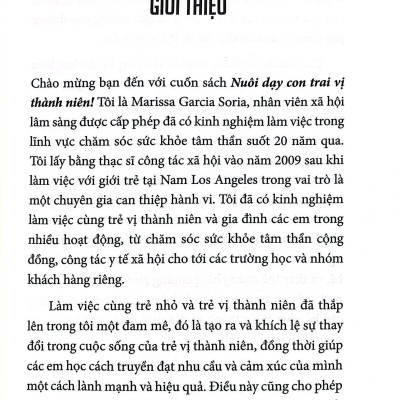 Nuôi Dạy Con Trai Vị Thành Niên
