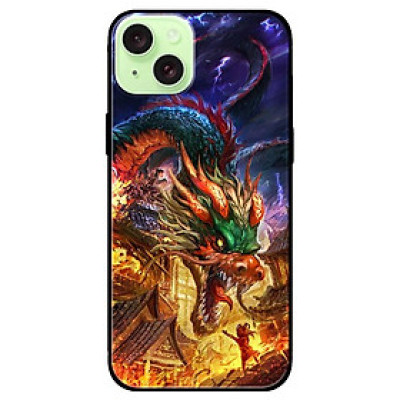 Ốp lưng dành cho Iphone 15 - Iphone 15 Plus - Iphone 15 Pro - Iphone 15 Pro Max - Rồng Nổi Giận - Hàng Chính Hãng
