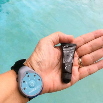 Reliefband thiết bị y tế đeo tay chống say tàu xe-ốm nghén-tiền đình