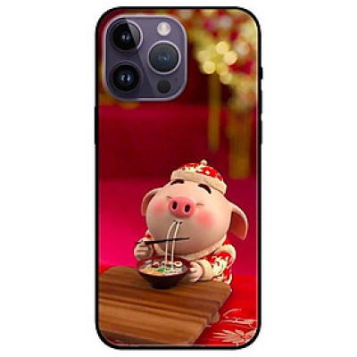 Ốp lưng dành cho Iphone 14 - Iphone 14 Plus - Iphone 14 Pro - Iphone 14 Pro Max - Heo Ăn