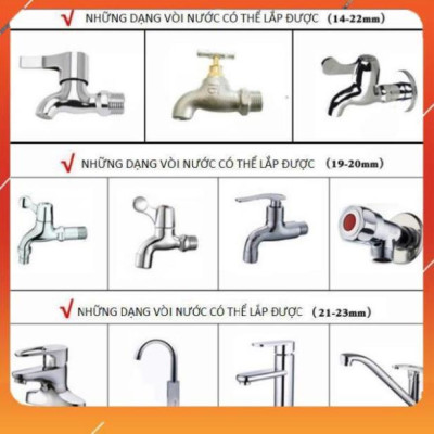 ️Evoucher Bộ dây vòi xịt nước rửa xe,tưới cây , tăng áp 3 lần, loại 3m,5m 206587 đầu đồng,cút đồng,nối đồng+  đai