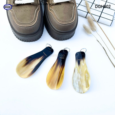 COMBO 2 chiếc Đón gót giày bằng sừng nhỏ gọn, làm móc khóa hoặc để túi (DGH902) Cho giày Nam & Nữ