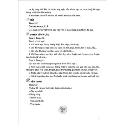 Hướng dẫn học và làm bài tiếng việt 3 tập 1 (bám sát sgk chân trời sáng tạo) - HA