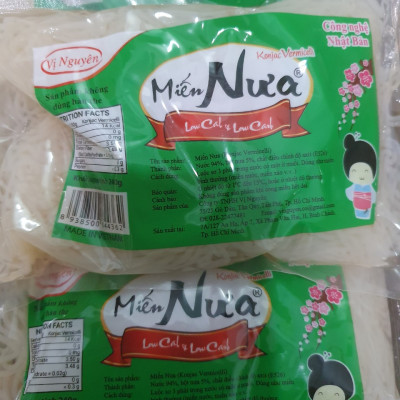 Miến Nưa Vị Nguyên Das Keto 240g