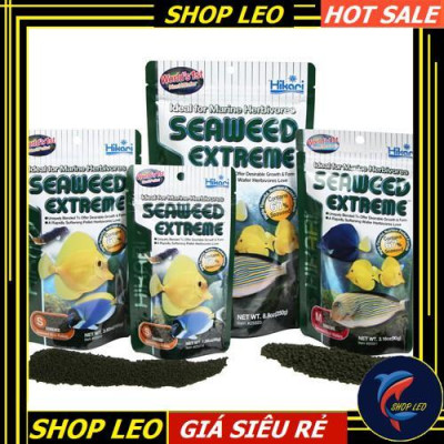 Thức ăn cho cá biển ăn tạp HIKARI SEAWEED EXTREME - Cám cá biển cao cấp - bể nước mặn
