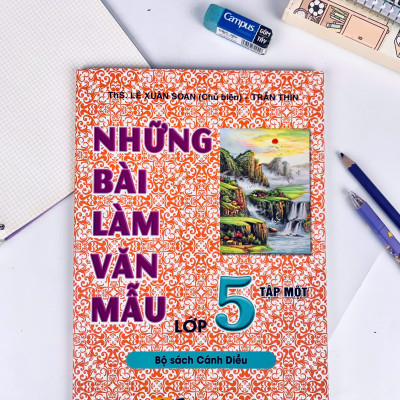 Sách - Những Bài Làm Văn Mẫu Lớp 5 - Cánh Diều - ndbooks