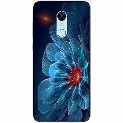 Ốp lưng dành cho Xiaomi Redmi Note 5 ( Redmi 5 Plus ) mẫu Mẫu Đơn Xanh Đỏ