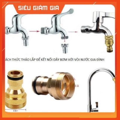 Bộ dây vòi xịt nước rửa xe, tưới cây . tăng áp 3 lần, loại 3m, 5m 206701-2Hđầu đồng, cút đồng,nối đồng + tặng đai
