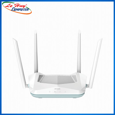 Bộ Phát Wi-Fi 6 Mesh D-Link R15 Eagle Pro AI Chuẩn AX1500 Tích Hợp AI - Hàng Chính Hãng