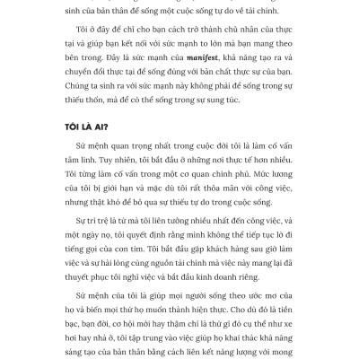 Nghệ Thuật Manifest Tiền Bạc - 15 Phương Pháp Thu Hút Sự Giàu Có, Thành Công Và Thịnh Vượng