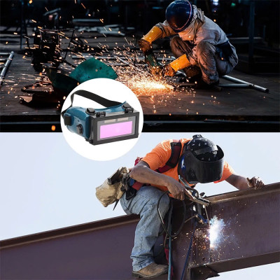 Kính Hàn Điện Tử Tự Động Sáng Tối 2 Lớp Cao Cấp – Bảo Vệ Mắt Khi Hàn Cắt, Chống Bụi Cực Tốt, ĐÈN TRANG TRÍ , ĐỒNG HỒ TREO TƯỜNG