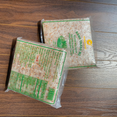 Combo 5 Bánh tráng cuốn 400g/gói (Bánh tráng mè, bánh tráng gỏi cuốn mè Hồng Phát đặc sản Phan Rang)