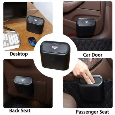 Thùng Rác Mini ( dành cho )Trên Xe Ô Tô, Hộp chứa Rác Đa Năng , chất liệu bền bỉ dày dặn