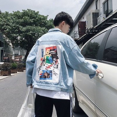 Áo khoác Jeans Nam Bowie cực chất