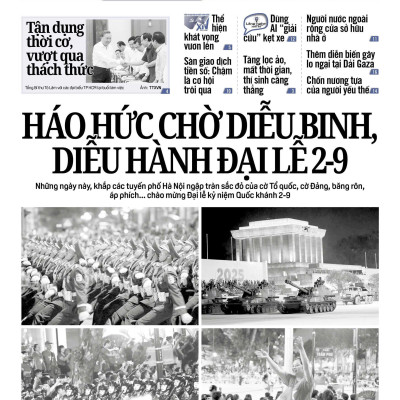 Nhật báo Người Lao Động từ ngày 18-08-2025 đến 24-08-2025